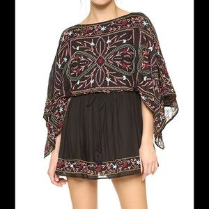Frida embroidered dress by Free People xs